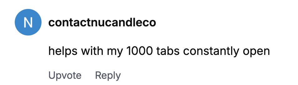 User feedback – contactnucandleco